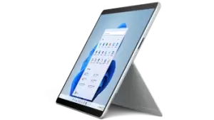 Image of Surface Pro X - Platinum, Microsoft SQ 1 - WiFi, 8GB RAM, 256GB SSD