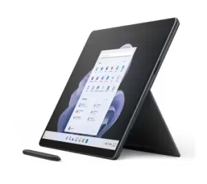 Image of Microsoft 13" Surface Pro 9 - Intel Core i7, 512GB SSD, Graphite, Black