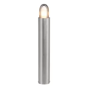 Image of Paignton Outdoor Bollard Stainless Steel (Silver), IP55