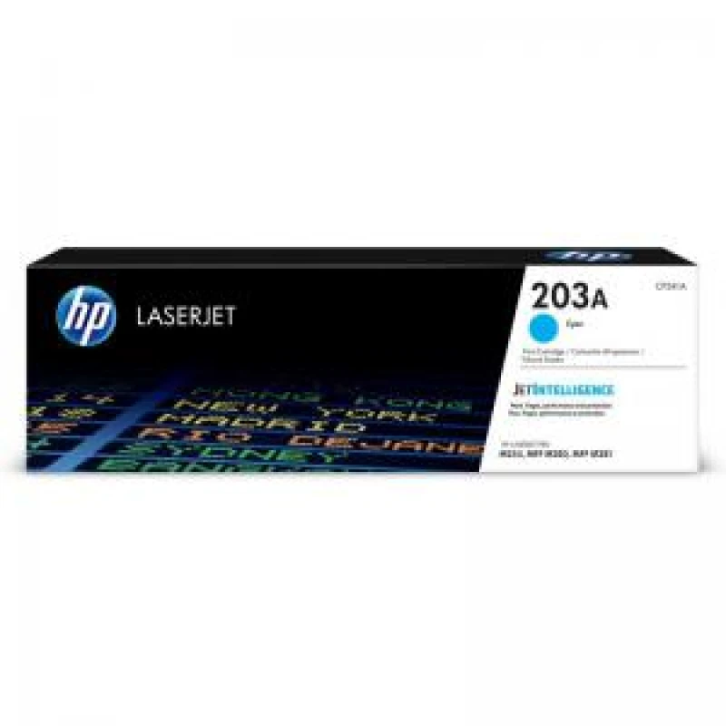 Image of OEM HP CF541A Cyan 1300 Pages Original Toner 203A