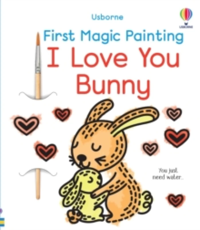 Image of First Magic Painting I Love You Bunny Paperback / softback