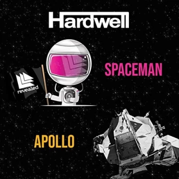 Image of Hardwell - APOLLO / SPACEMAN (MEGENTA VINYL) Vinyl
