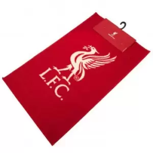Image of Liverpool F.C. Rug (One Size) (Red) - Red