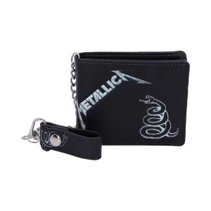 Image of Metallica Black Album Wallet with Chain