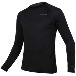 Image of Endura BaaBaa Blend Long Sleeve Baselayer - Black