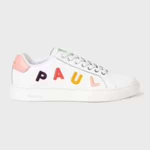 Image of Paul Smith Womens Shoe Lapin White Letters