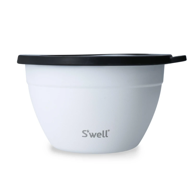 Image of Swell S'well Moonstone Salad Bowl Kit Mixing Bowls 1.9L White 39249701000