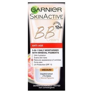 Image of Garnier BB Cream Anti Ageing Medium Tinted Moisturiser 50ml