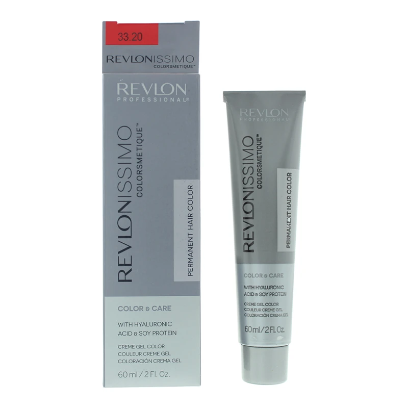 Image of Revlon Revlonissimo Colorsmetique 33.20 Intense Dark Burgundy Hair Colour 60ml