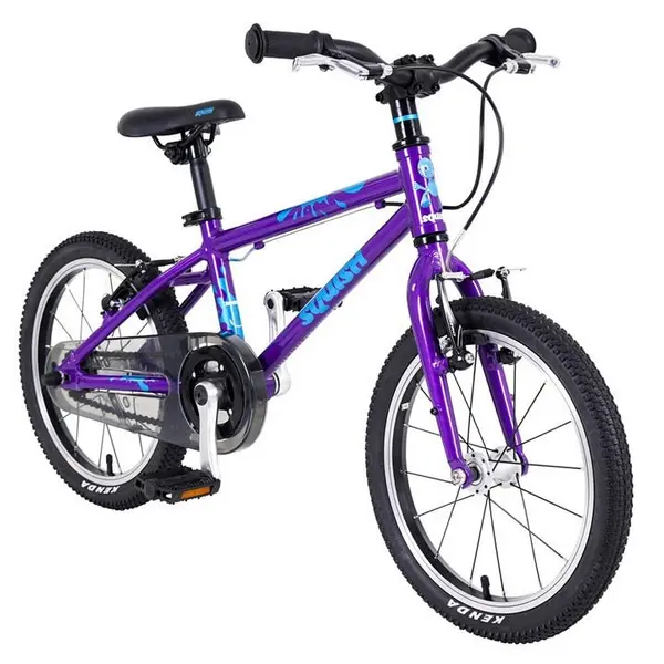 Image of Squish Squish 16 Bike Purple Kids Bikes 16 Green 71277315016
