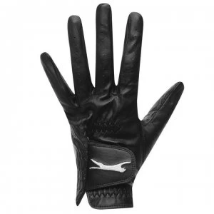Image of Slazenger V500 Leather Golf Glove - Black