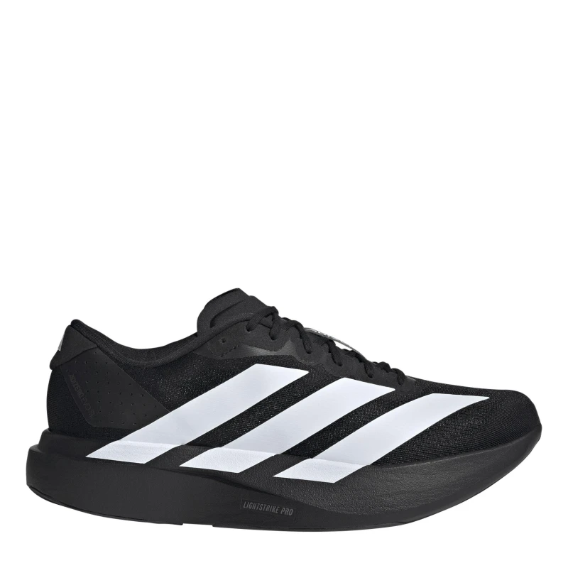 Image of adidas Adizero EVO SL Shoes Mens Black/White male 12 (47.3)
