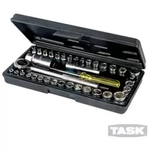Image of 729799) Socket Set 40pce - Task