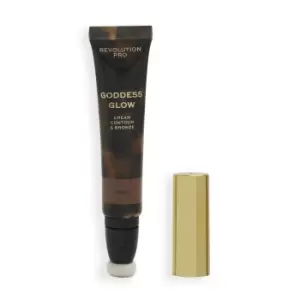 Image of Revolution Pro Goddess Glow Cream Contour & Bronze Dark