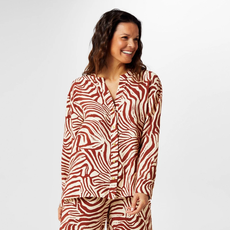 Image of Biba Biba Printed Shirt - Multi Multi 8