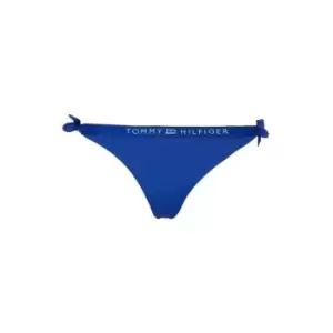 Image of Tommy Bodywear Side Tie Cheeky Bikini - Blue