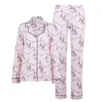 Image of Bedhead Paris Christmas Pyjama Set - Christmas Paris