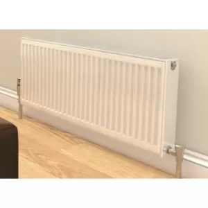 Image of Prorad By Stelrad Type 21 Double Panel Single Convector Radiator 400mm H x 700mm W - 684 Watts