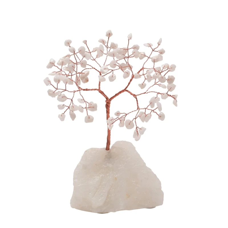 Image of Serenity Gemstone Tree - White Jade Multi