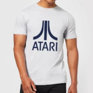Image of Atari Logo Mens T-Shirt - Grey - S