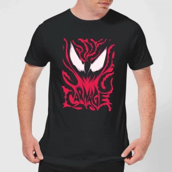 Image of Venom Carnage Mens T-Shirt - Black - 5XL