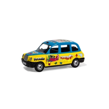 Image of Corgi The Beatles - London Taxi - 'Yellow Submarine' Diecast Model