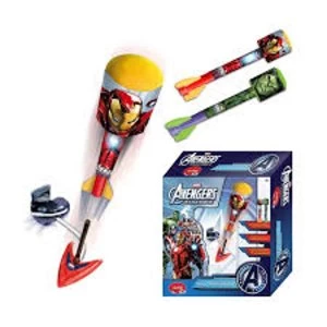 Image of Marvel Ironman & Hulk Sky Rocket Foam Launcher