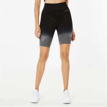 Image of USA Pro Ombre Cycling Shorts - Black/Grey
