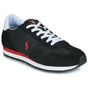 Image of Polo Ralph Lauren TRAIN 85-SNEAKERS-ATHLETIC SHOE mens Shoes Trainers in Black - Sizes 6,11,12