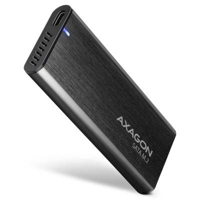 Image of AXAGON EEM2-SBC USB-C 3.2 Gen 2 - M.2 SATA SSD 30-80mm Aluminium...