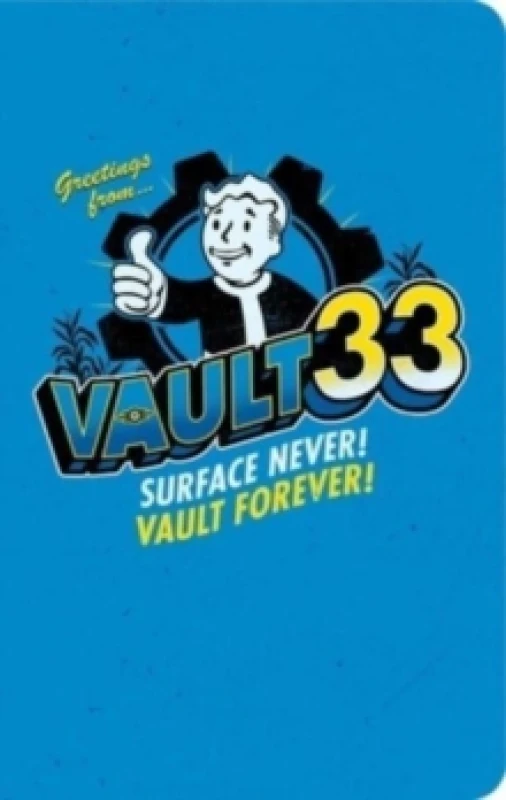 Image of Fallout: The Official Hardcover Journal of Vault 33 Hardback