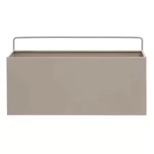 Image of Interiors by PH Asher Small Grey Wall Plant Box