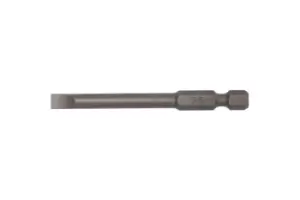 Image of Teng Tools FL7010A02 5.5mm Flat Bit - 70mm Long for Slotted Heads 1/4" Hex 2pk