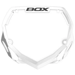 Image of Box Phase 1 Large Number Plate White