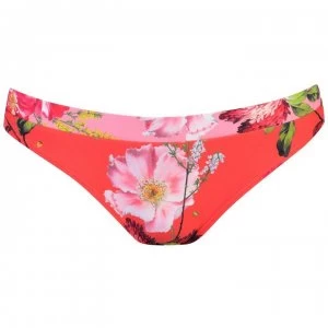 Image of Ted Baker Ted Womens Berry Sundae Classic Bikini Pants - Red