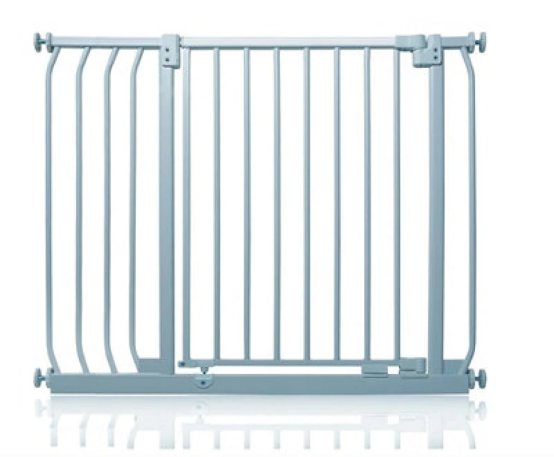Image of Safetots Elite Pressure Safety Gate, 89Cm - 98Cm, Matt Grey, Pressure Fit Stair Gate