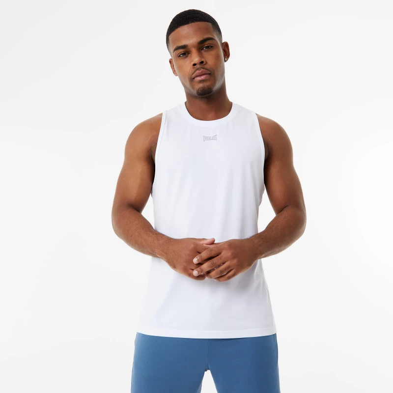 Image of Everlast Training Vest Mens - White White M