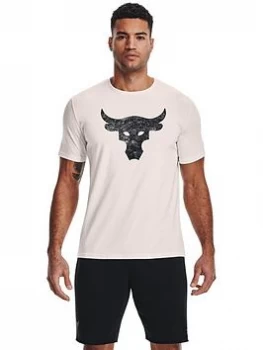 Image of Urban Armor Gear Training Project Rock Brahma Bull T-Shirt - White/Black Size M Men