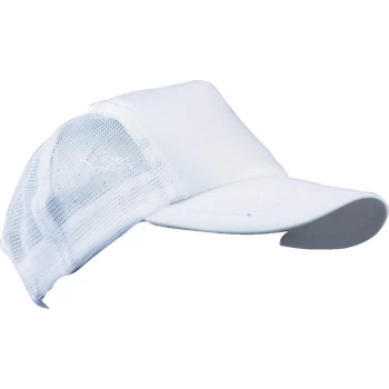 Image of Breathable Baseball Cap - White