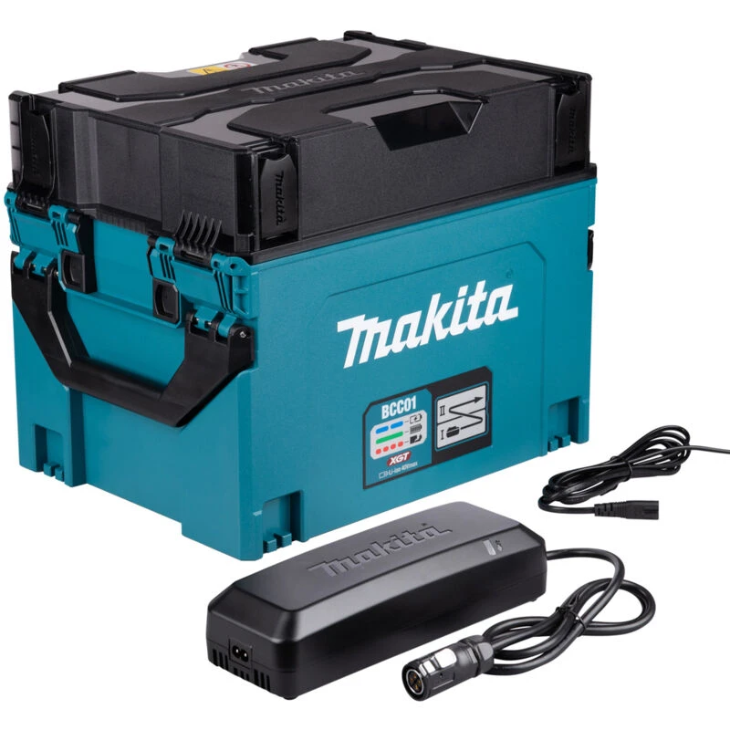 Image of Makita BCC01 XGT 8 Port Makpac Battery Charger BCC01 Voltage: 240v