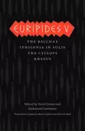 Image of euripides v bacchae iphigenia in aulis the cyclops rhesus