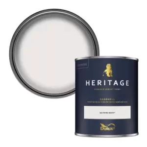 Image of Dulux Heritage Wiltshire White Eggshell Paint 750ml