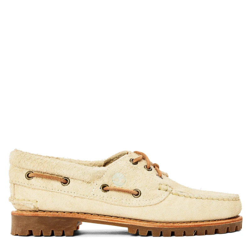 Image of Timberland Womens Noreen Natural Suede Boat Shoes Natural Suede female 3.5 (36)