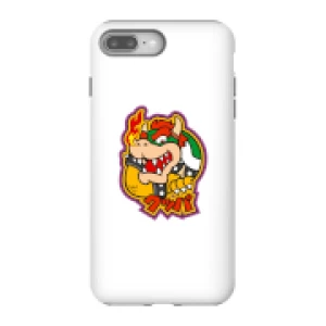 Image of Nintendo Super Mario Bowser Kanji Phone Case - iPhone 8 Plus - Tough Case - Gloss