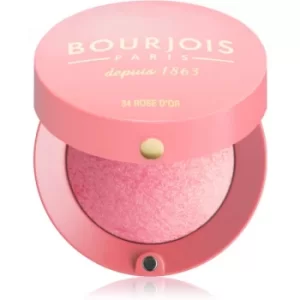 Image of Bourjois Little Round Pot Blush Blush Shade 34 Rose D'Or 2.5 g