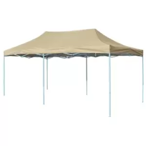 Image of VidaXL Foldable Tent Pop-Up 3x6 m Cream White