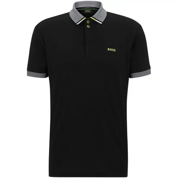Image of Boss Paddy 1 Polo Shirt X Small Black 54471803310