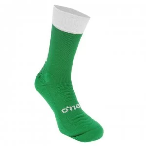 Image of ONeills Koolite Grip Socks Mens - Green/White