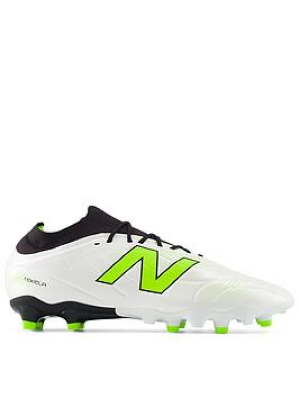 Image of New Balance Tekela Academy Mens Firm Ground Football Boots - White Male 9