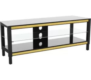 Image of AVF Twist 1250 mm TV Stand with 4 Colour Settings, Black,Brown,White